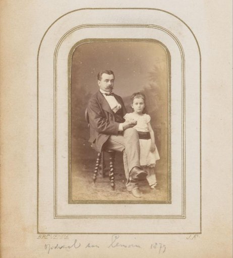 Portrait of a father and daughter