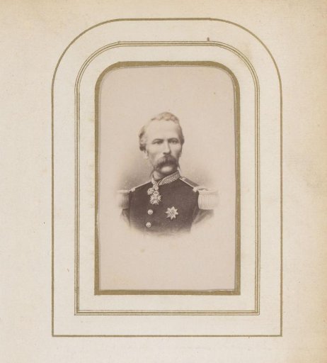 Portrait of a man in uniform with a medal