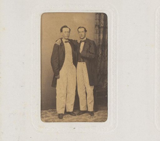 Portrait of Two Men