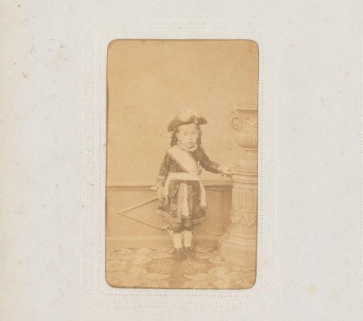 Portrait of a Child in Uniform