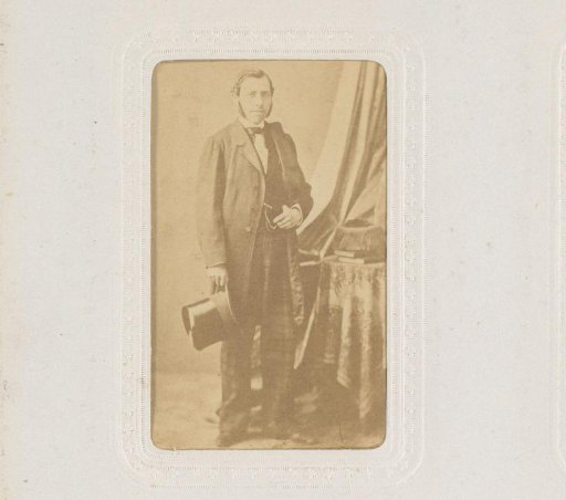 Portrait of a Man with a High Hat