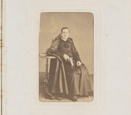 Portrait of a Seated Clergyman with a Book