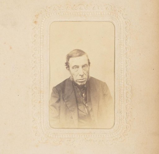 Portrait of an old man with a beard