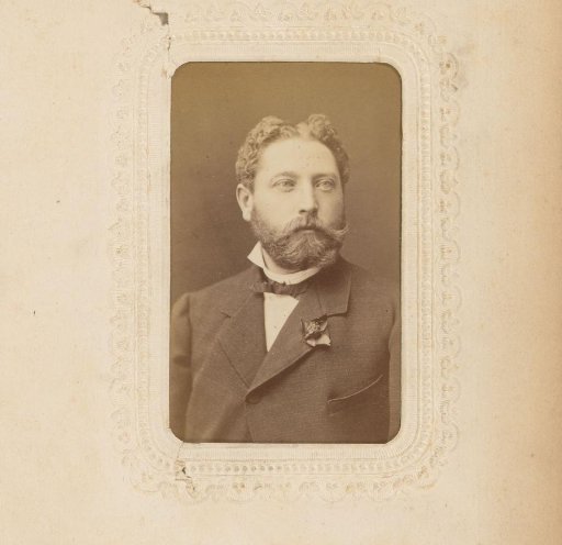 Portrait of a man with a beard