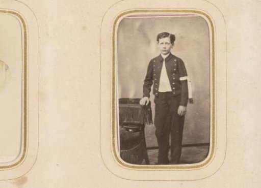 Portrait of a standing boy