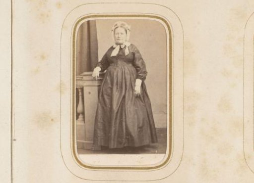 Portrait of a woman with a cap