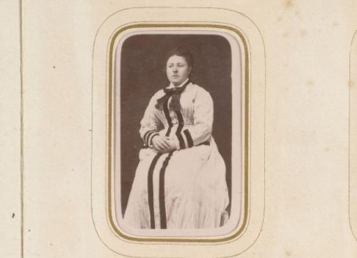 Portrait of a seated woman