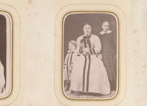 Portrait of a woman with children
