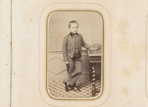 Portrait of a Boy in Uniform
