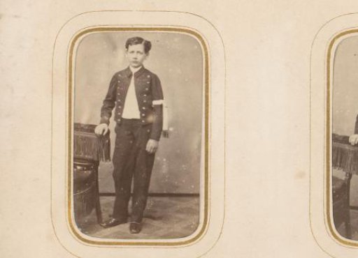 Portrait of a standing boy