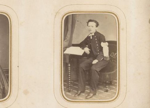 Portrait of a Seated Boy with a Ribbon on His Arm