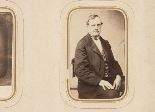 Portrait of a seated man