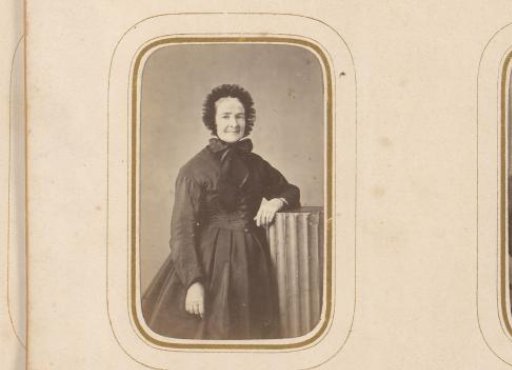 Portrait of a woman with a cap