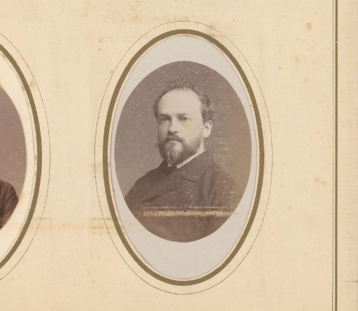 Portrait of a man with a mustache and beard
