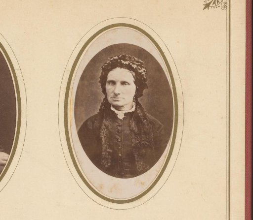 Portrait of a woman with a cap