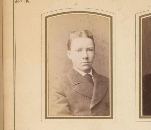 Portrait of a young man