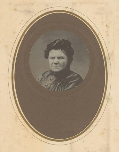 Portrait of a woman with a cap