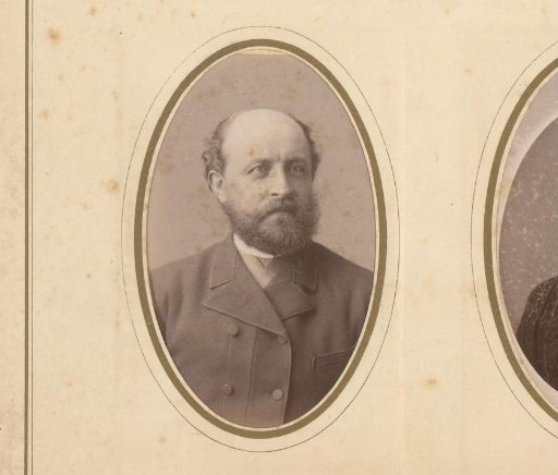 Portrait of a Man with a Mustache and Beard