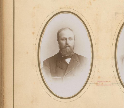 Portrait of a Man with a Mustache and Beard