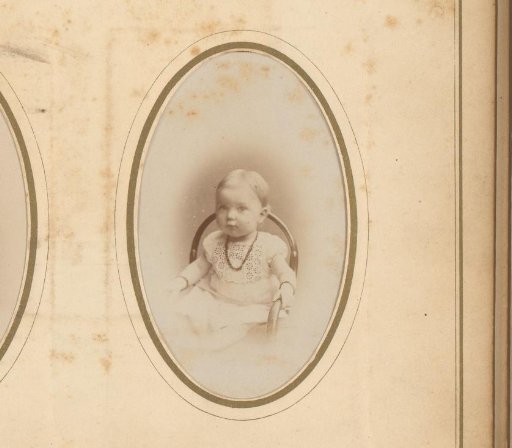 Portrait of a sitting girl