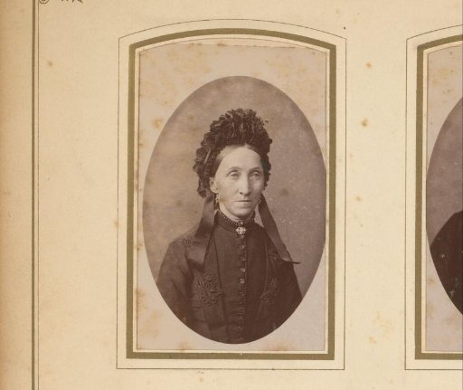 Portrait of a woman with a cap