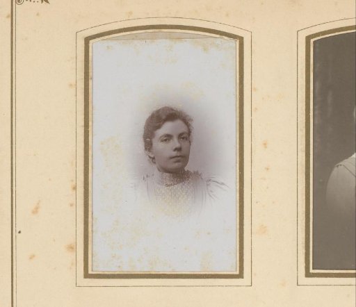 Portrait of a young woman