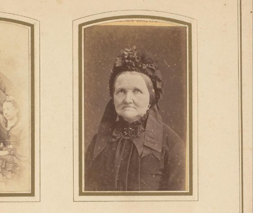 Portrait of a woman with a cap