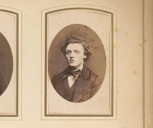 Portrait of a young man with a bow tie