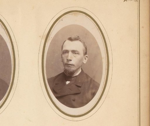 Portrait of a man with a beard