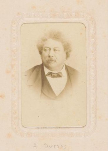 Portrait of Alexandre Dumas