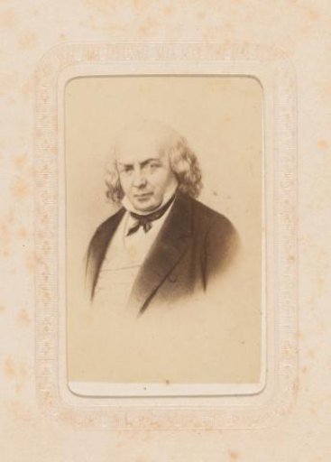 Photographic reproduction of a portrait of a man