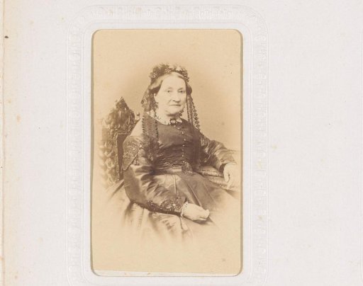 Portrait of an old woman