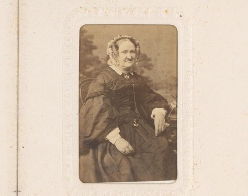 Portrait of a Seated Old Woman with a Cap