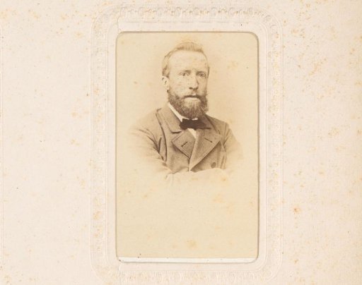 Portrait of a Man with Beard and Bow Tie