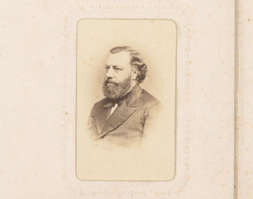 Portrait of a Man with Moustache and Beard