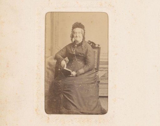 Portrait of a Seated Woman with a Cap, Identified as Aunt Kerkhoff