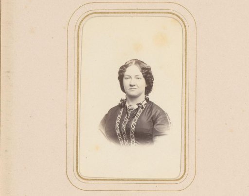 Portrait of a Woman with a Cross Necklace