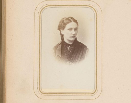 Portrait of a Woman with a Ribbon in Her Hair