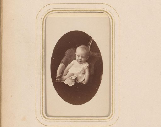Portrait of a Seated Baby, Labeled as Joyce