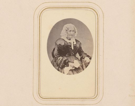Portrait of a Seated Woman with a White Cap