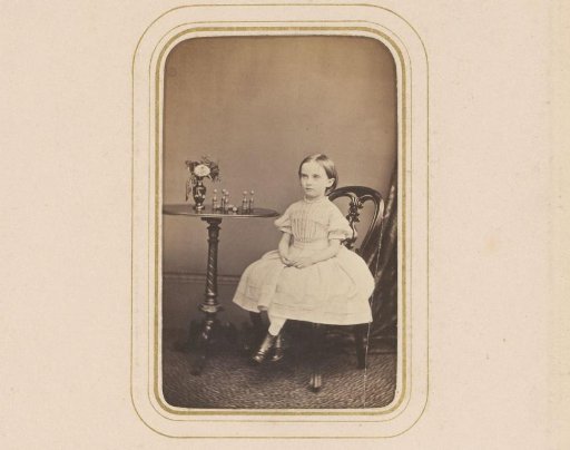 Portrait of a Girl, Seated at a Table