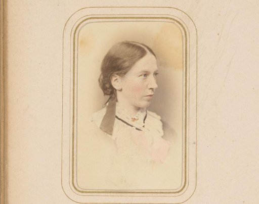 Portrait of a Woman with a Ribbon in Her Hair