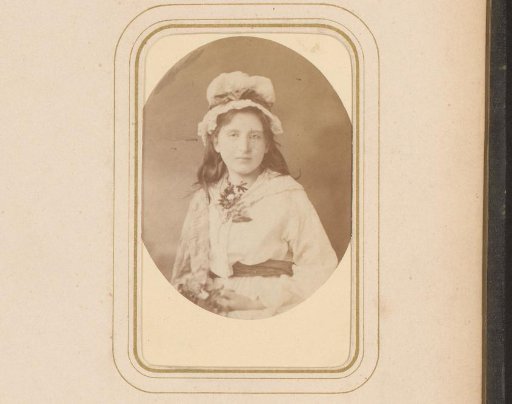 Portrait of a girl with a hat