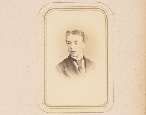 Portrait of a young man with a cravat