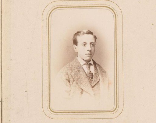 Portrait of a young man with a cravat