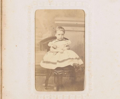 Portrait of a Seated Toddler
