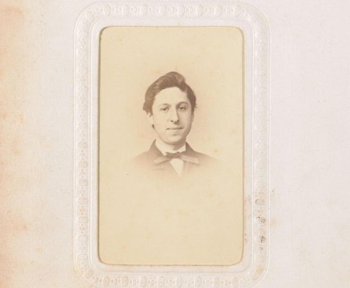Portrait of a man with a bow tie