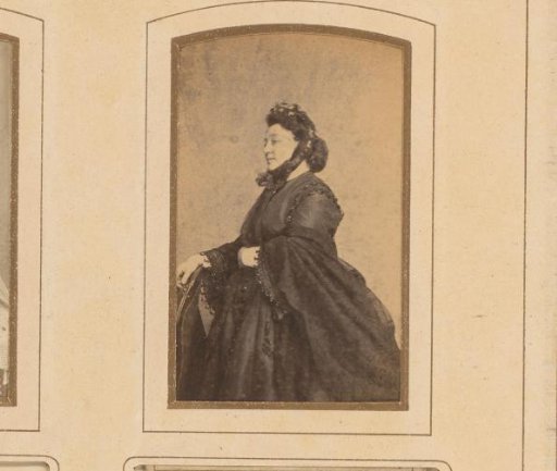 Portrait of a Standing Woman with a Cap
