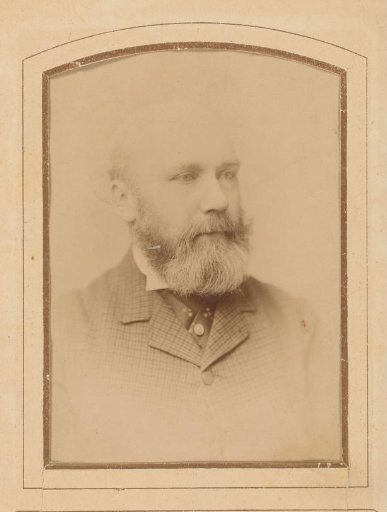 Portrait of a Man with a Mustache and Beard