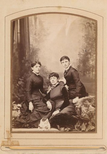 Portrait of Three Young Women